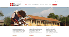 Desktop Screenshot of dhanwantary.com